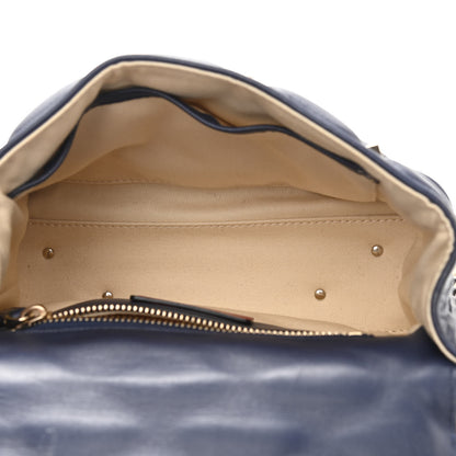 Valentino Garavani Nappa Small Candystud Crossbody Navy 4 of 9