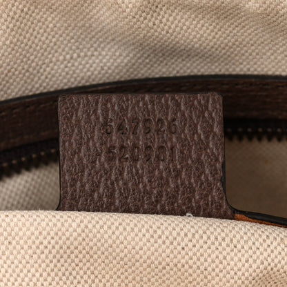 Gucci GG Supreme Monogram Web Small Ophidia Messenger Bag Brown 7 of 11