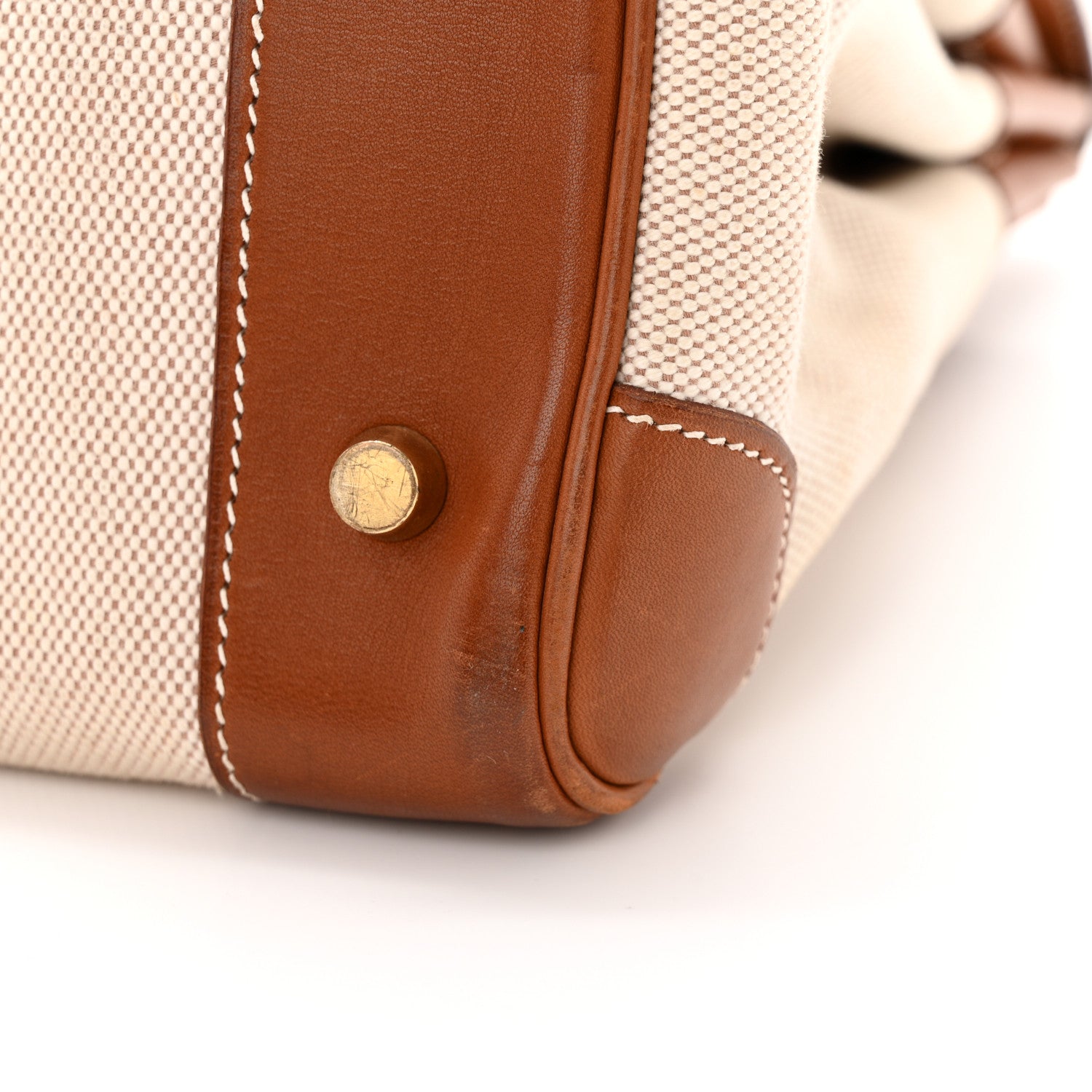 Hermes Toile Barenia HAC Birkin 32 Fauve 23 of 25