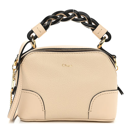 Chloe Calfskin Mini Daria Chain Bag Light Beige 1 of 10