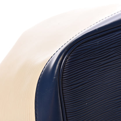 Louis Vuitton Epi Petit Bi-Color Noe Ivory Indigo 9 of 20