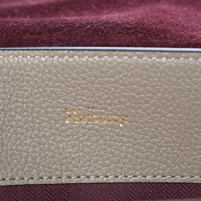 Mulberry Small Classic Grain Calfskin Small Seaton Solid Grey 6 of 8