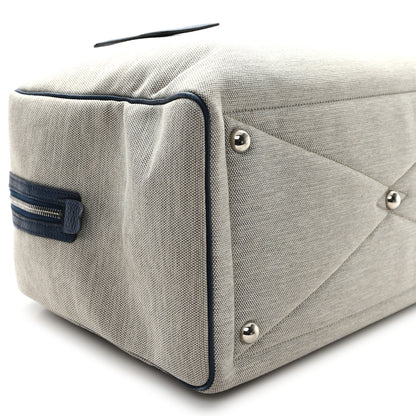 Hermes Toile Taurillon Clemence Victoria II 43 Bleu de Prusse 9 of 10