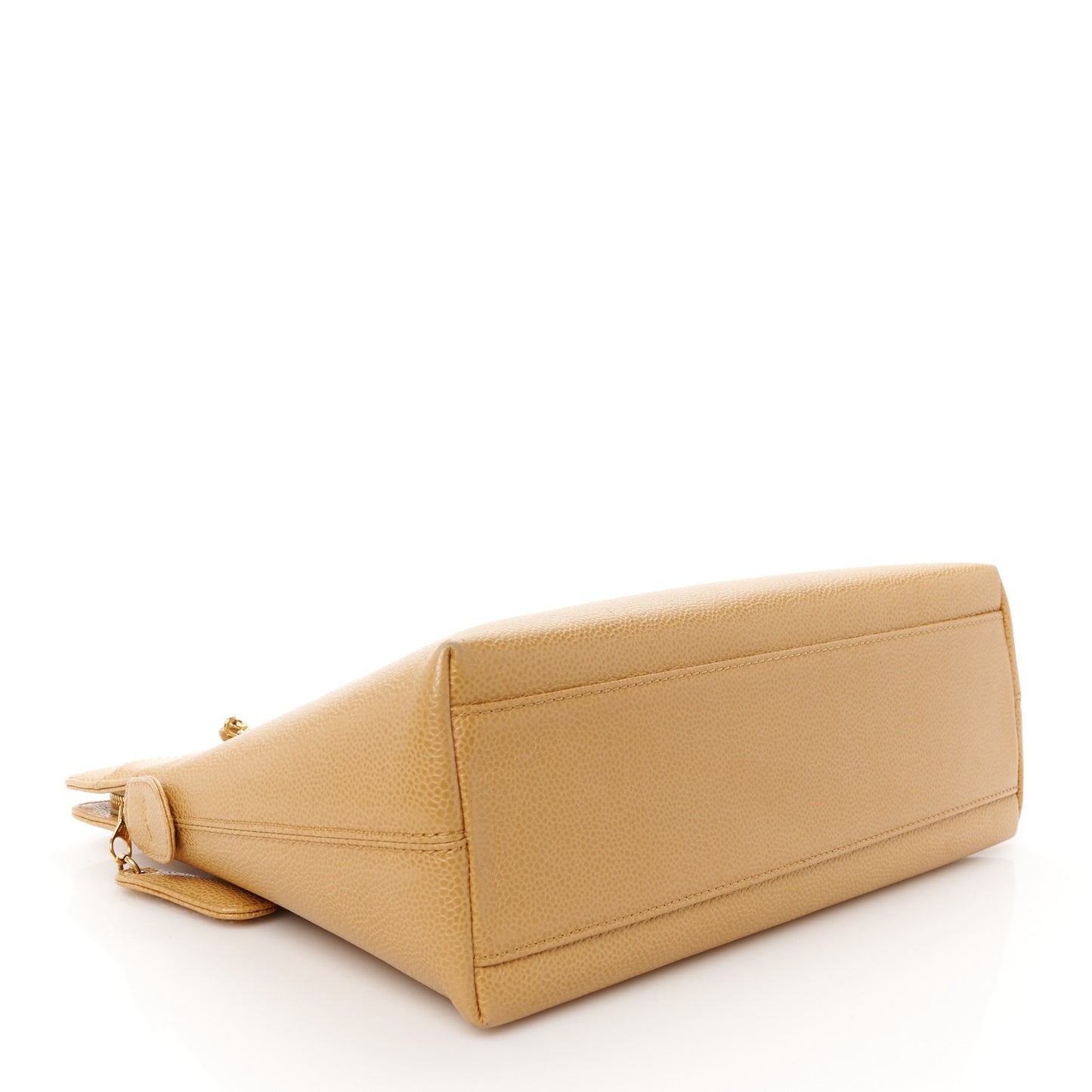 Caviar Shoulder Bag Beige