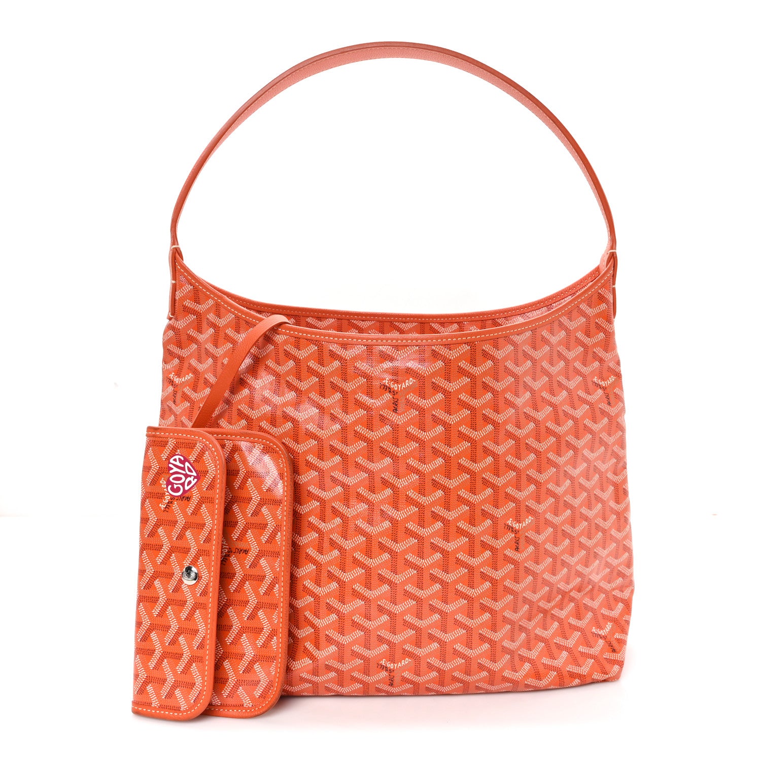 Goyard Goyardine Boheme Hobo Orange 3 of 11