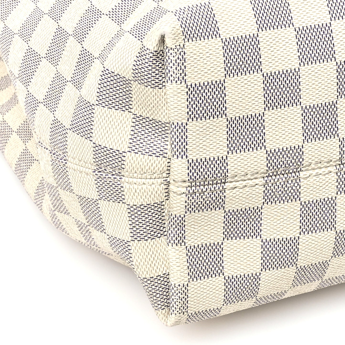 Damier Azur Graceful MM Rose Ballerine
