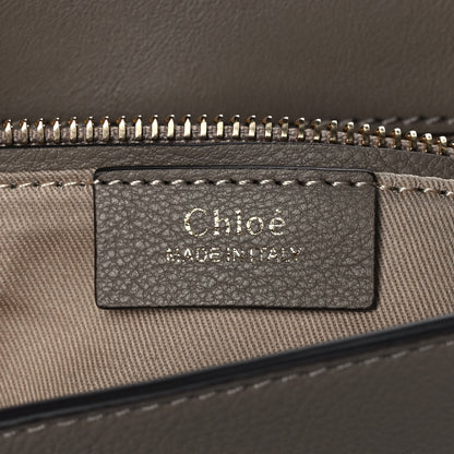 Chloe Suede Calfskin Small Faye Backpack Motty Grey 6 of 10
