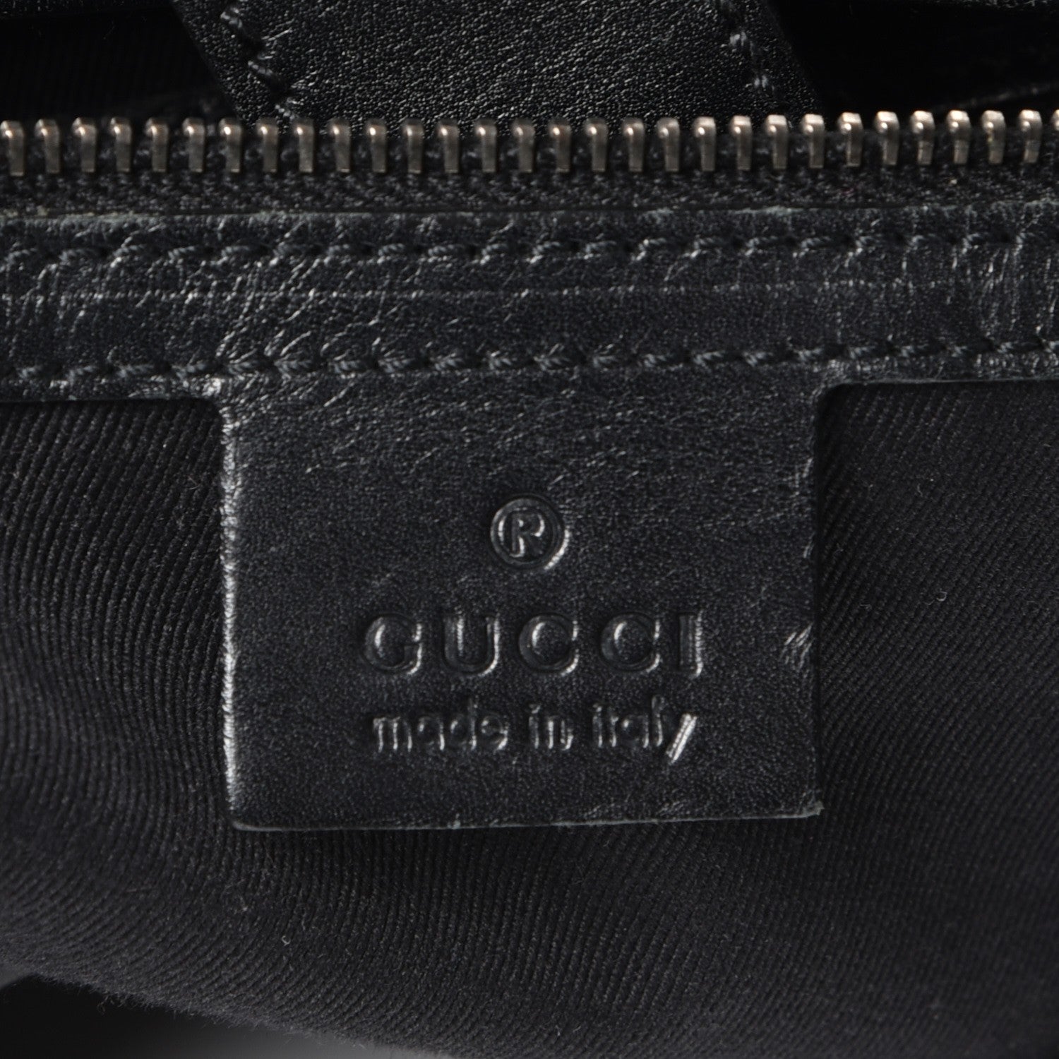Gucci Monogram Large Shoulder Bag Black 6 of 9