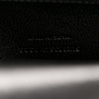 Saint Laurent Lambskin Chevron Quilted Large Loulou Black 8 of 14