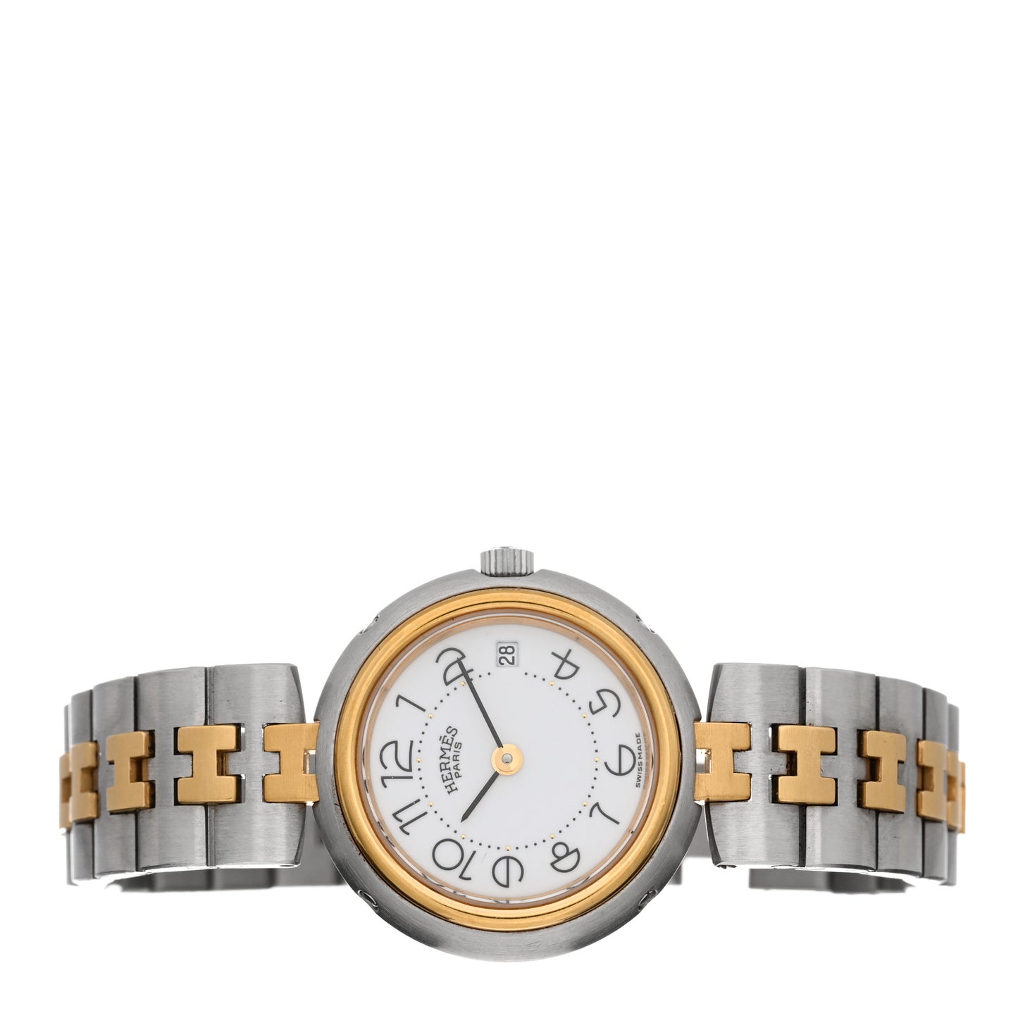 Stainless Steel 25mm Clipper Quartz Watch Gold