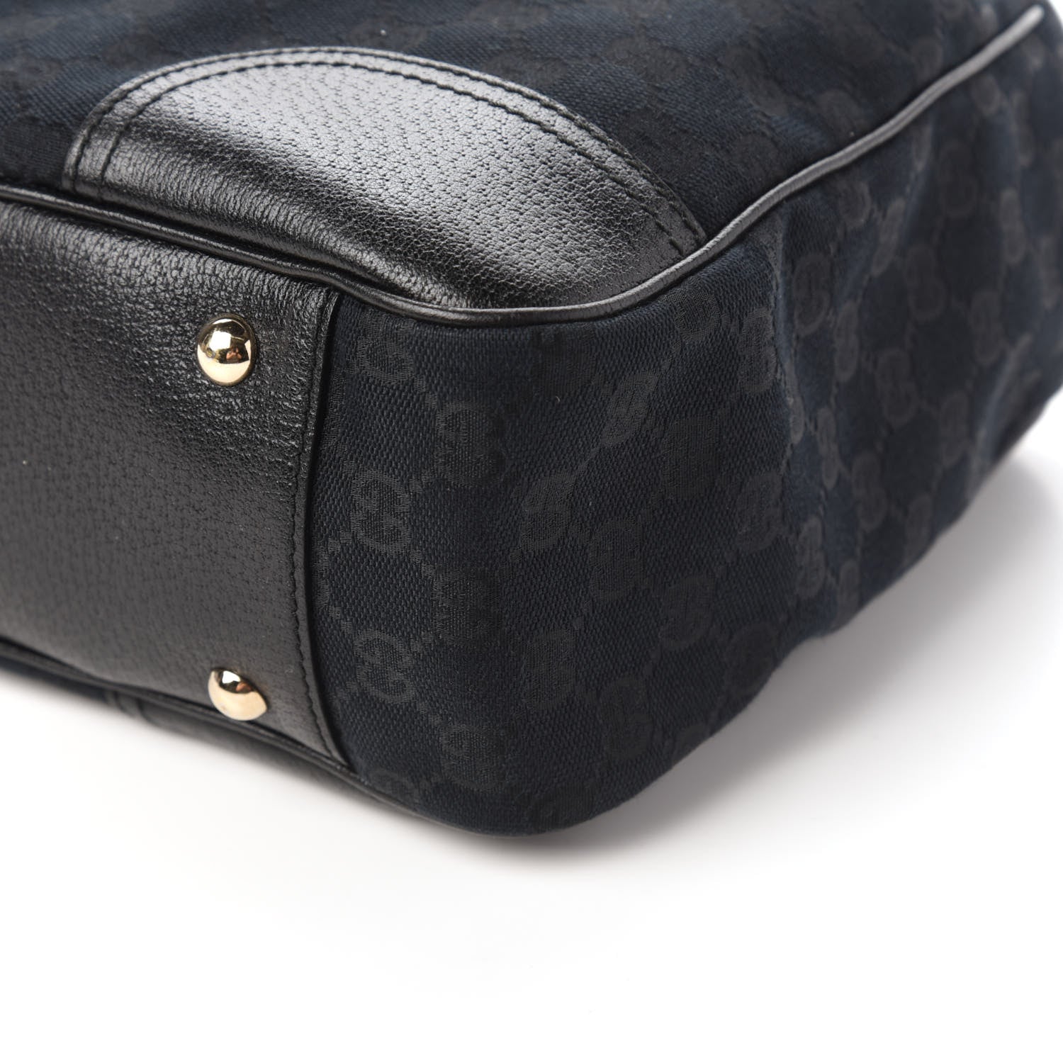 Gucci Monogram Medium Princy Tote Black 7 of 10