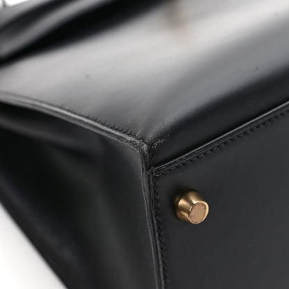 Hermes Box Kelly Sellier 28 Black 9 of 10