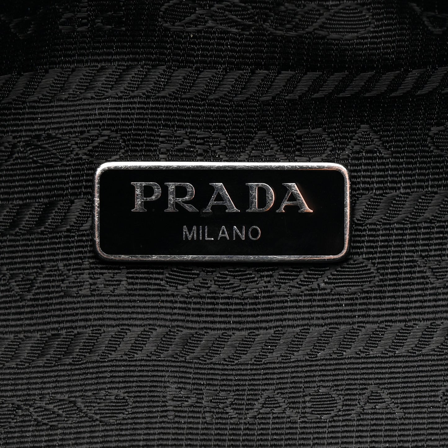 Tessuto Nylon Mini Re-Edition 2000 Bag Black