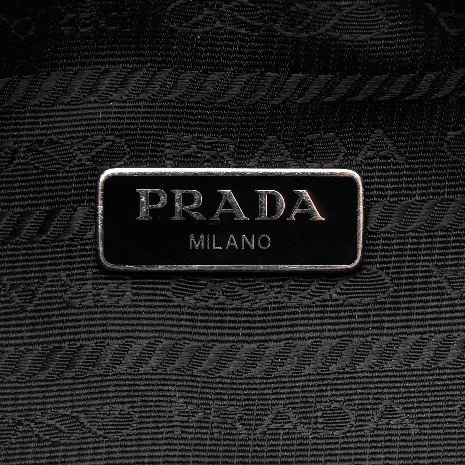 Prada Tessuto Nylon Mini Re-Edition 2000 Bag Black 6 of 10