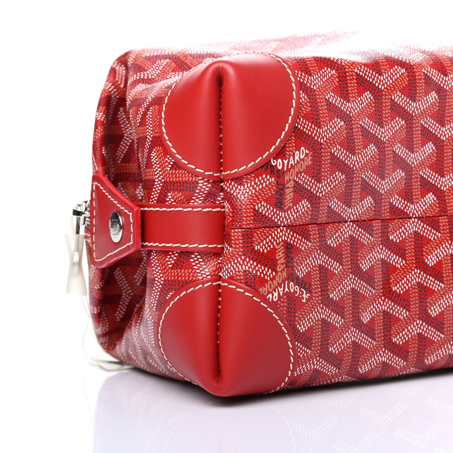 Goyardine Boeing 25 Trousse de Toilette Red