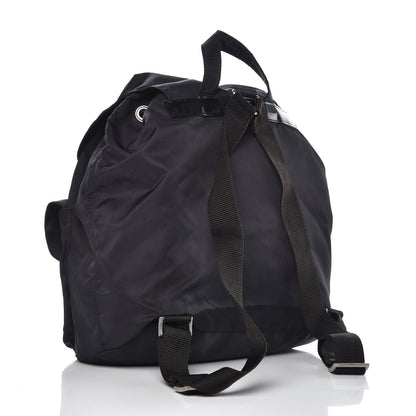 Prada Nylon Vela Medium Backpack Black 3 of 12