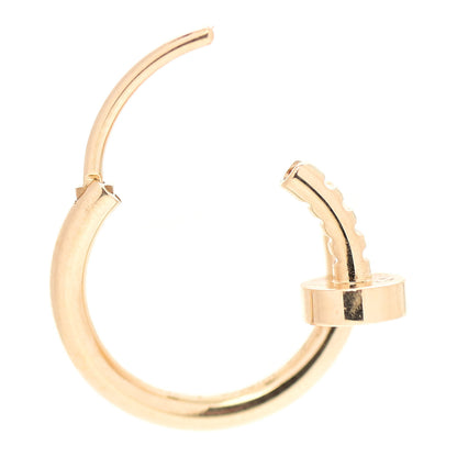 Cartier 18K Yellow Gold Juste Un Clou Single Hoop Earring 4 of 6