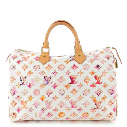 Louis Vuitton Watercolor Aquarelle Speedy 35 White 1 of 7