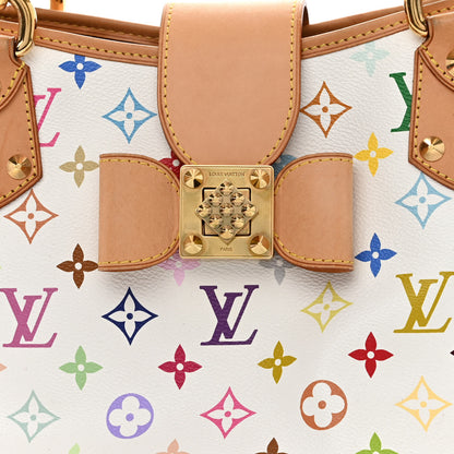 Louis Vuitton Monogram Multicolor Annie MM White 8 of 12