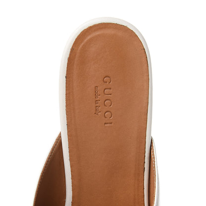 Gucci Malaga Kid Womens Princetown Slippers 39 Mystic White 9 of 12