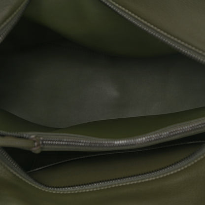 Balenciaga Grained Calfskin Neo Classic Silver Hardware Medium City Khaki 5 of 9