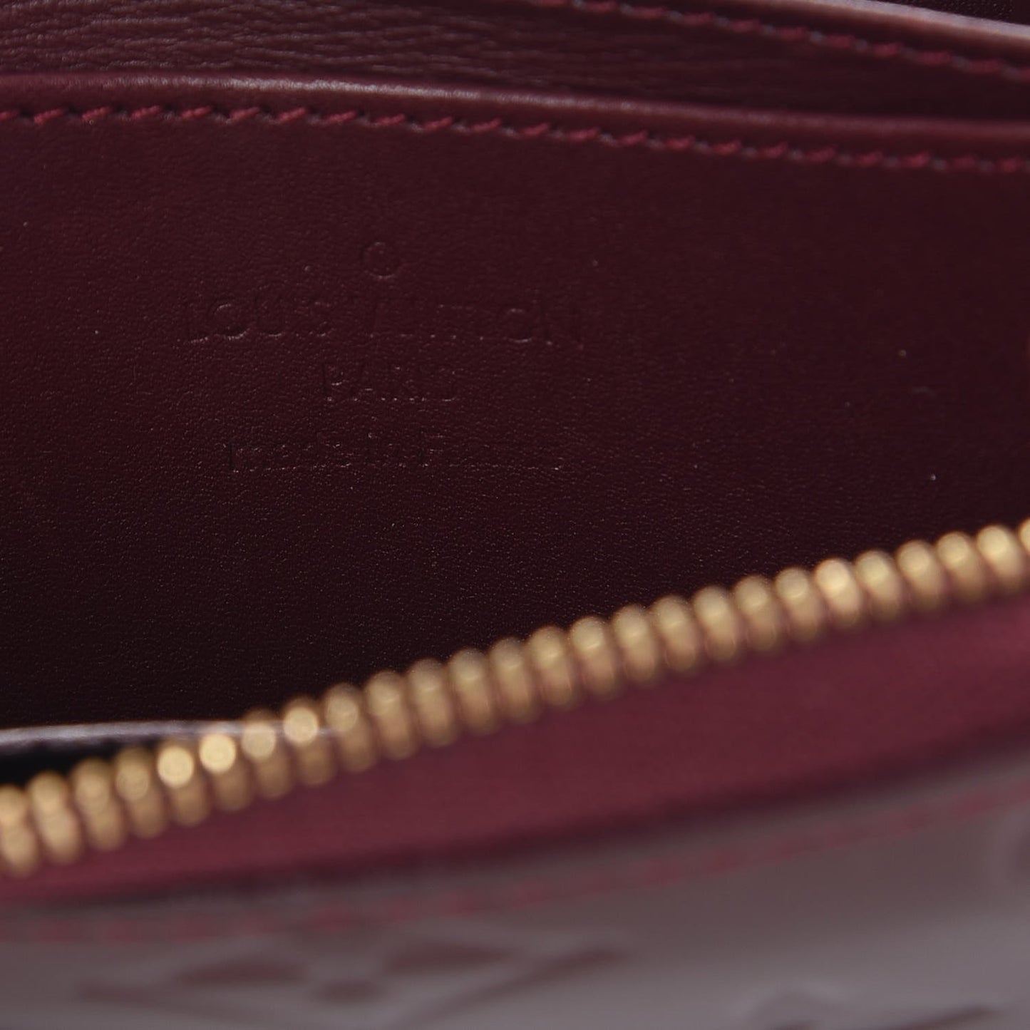 Vernis Zippy Coin Purse Rouge Fauviste