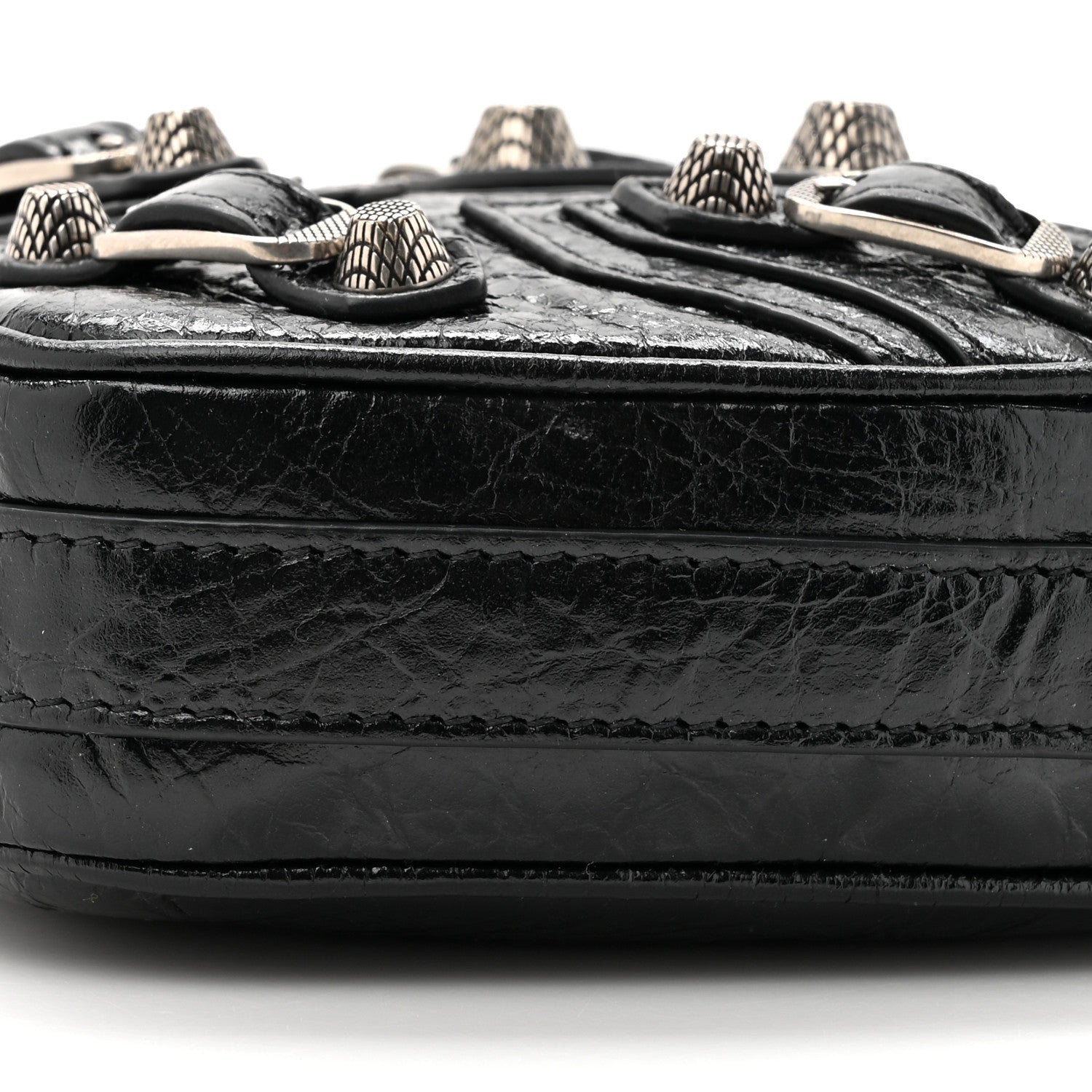 Balenciaga Agneau Arena Mini Le Cagole Heart Bag Black 10 of 11