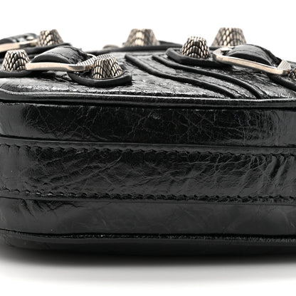 Balenciaga Agneau Arena Mini Le Cagole Heart Bag Black 10 of 11