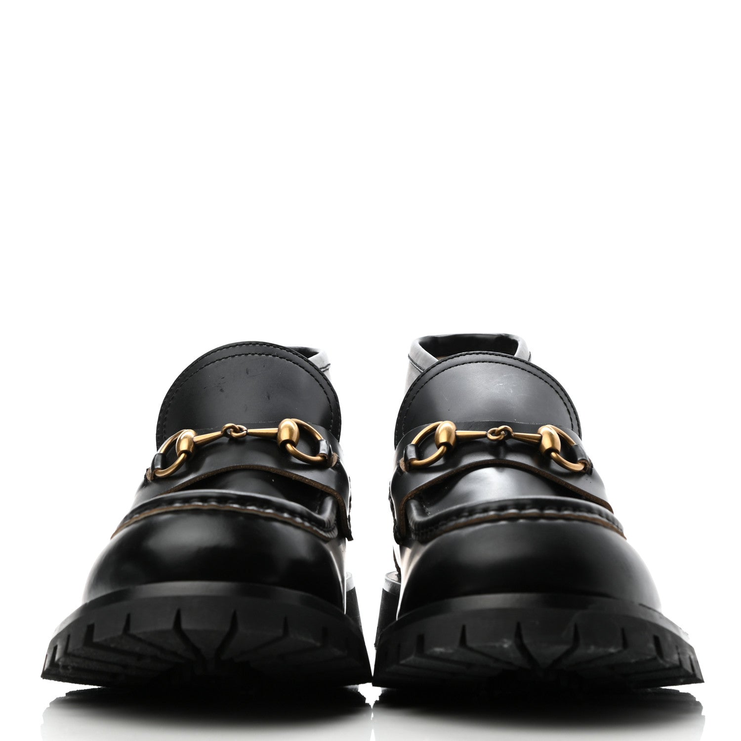 Gucci Cordovan Lux Mens Harald Horsebit Ankle Boots 9 Black 2 of 8