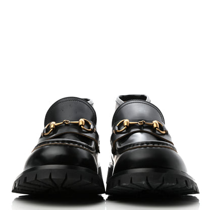 Gucci Cordovan Lux Mens Harald Horsebit Ankle Boots 9 Black 2 of 8