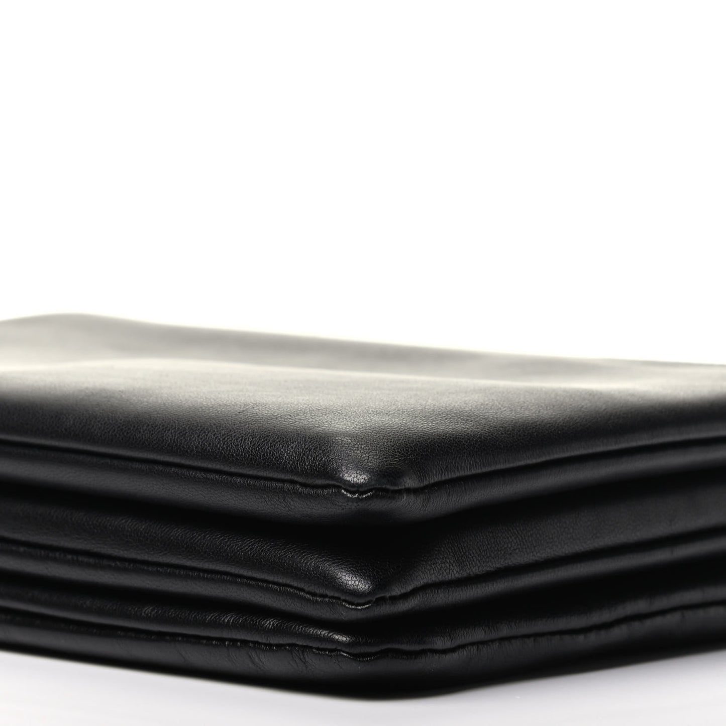 Lambskin Large Trio Crossbody Bag Black