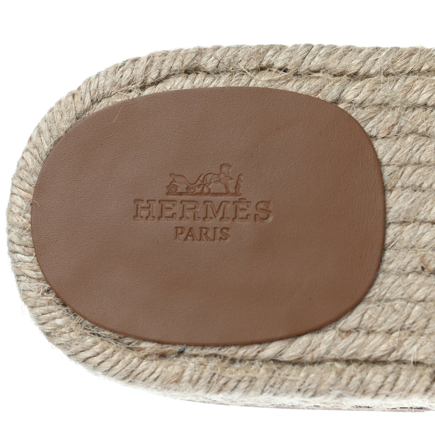 Calfskin Mens Antigua Espadrille Sandals 43 Naturel Safari