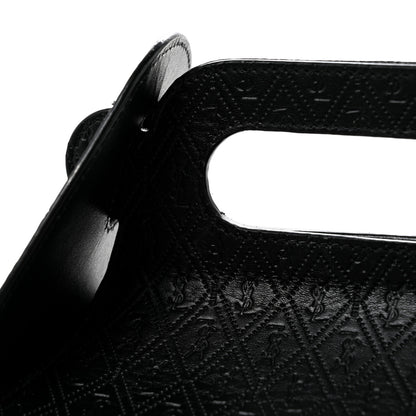 Saint Laurent Calfskin Monogram Take Away Box Black 13 of 15