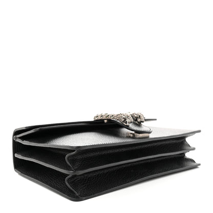 Gucci Pebbled Calfskin Small Dionysus Shoulder Bag Black 4 of 11