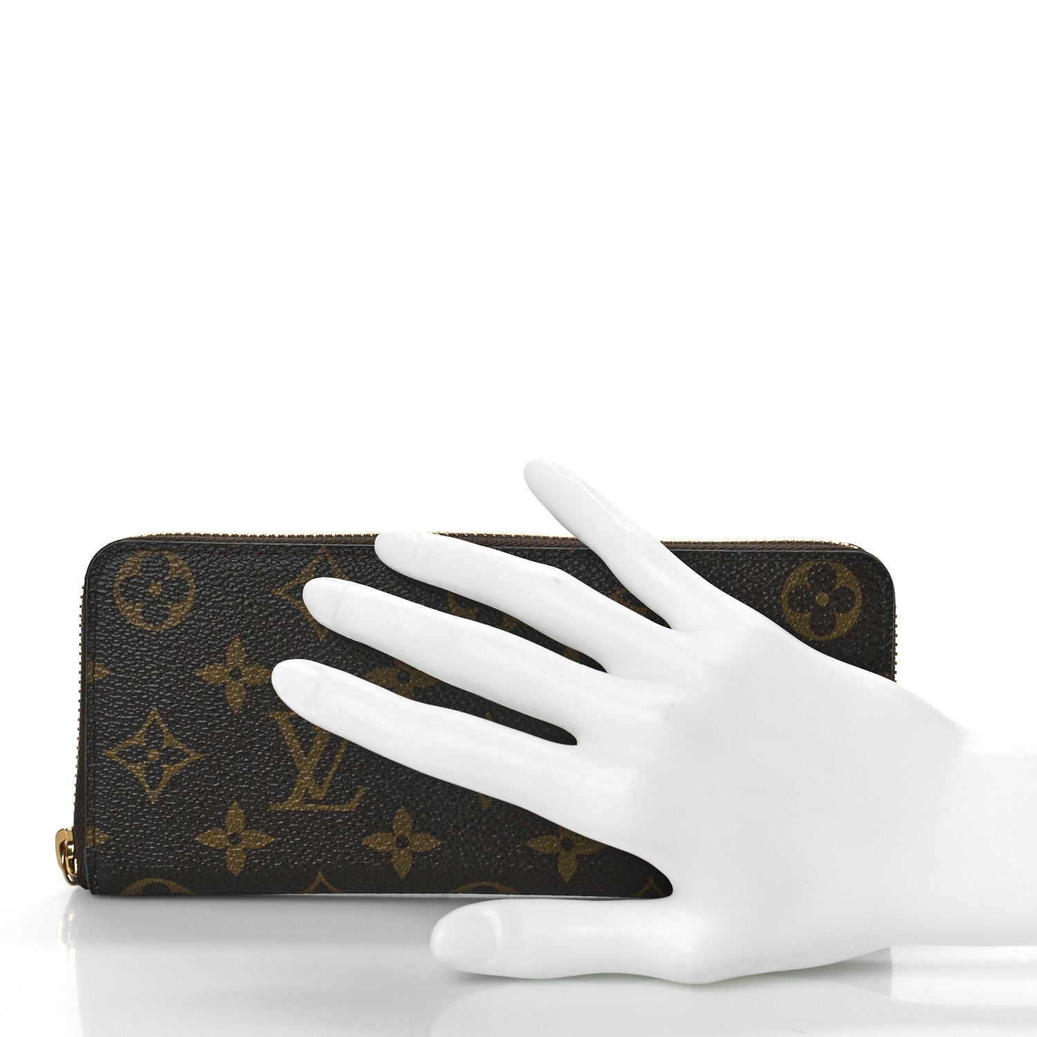 Louis Vuitton Monogram Clemence Wallet Rose Ballerine 2 of 8