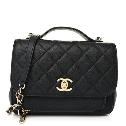 Chanel Caviar Quilted Medium Business Affinity Flap Black 1 of 10