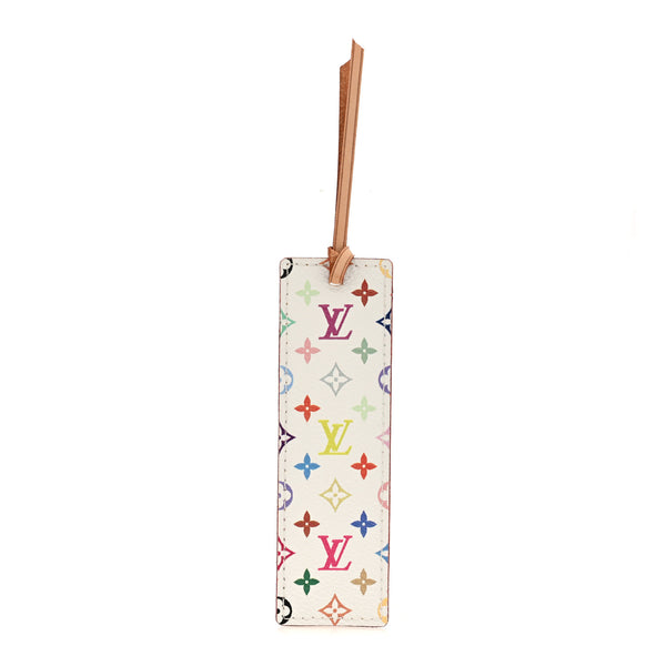 Louis Vuitton Monogram Multicolor Bookmark VIP White 1878280