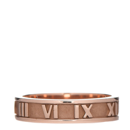 Tiffany 18K Rose Gold Atlas Band Ring 48 4.5 3 of 5