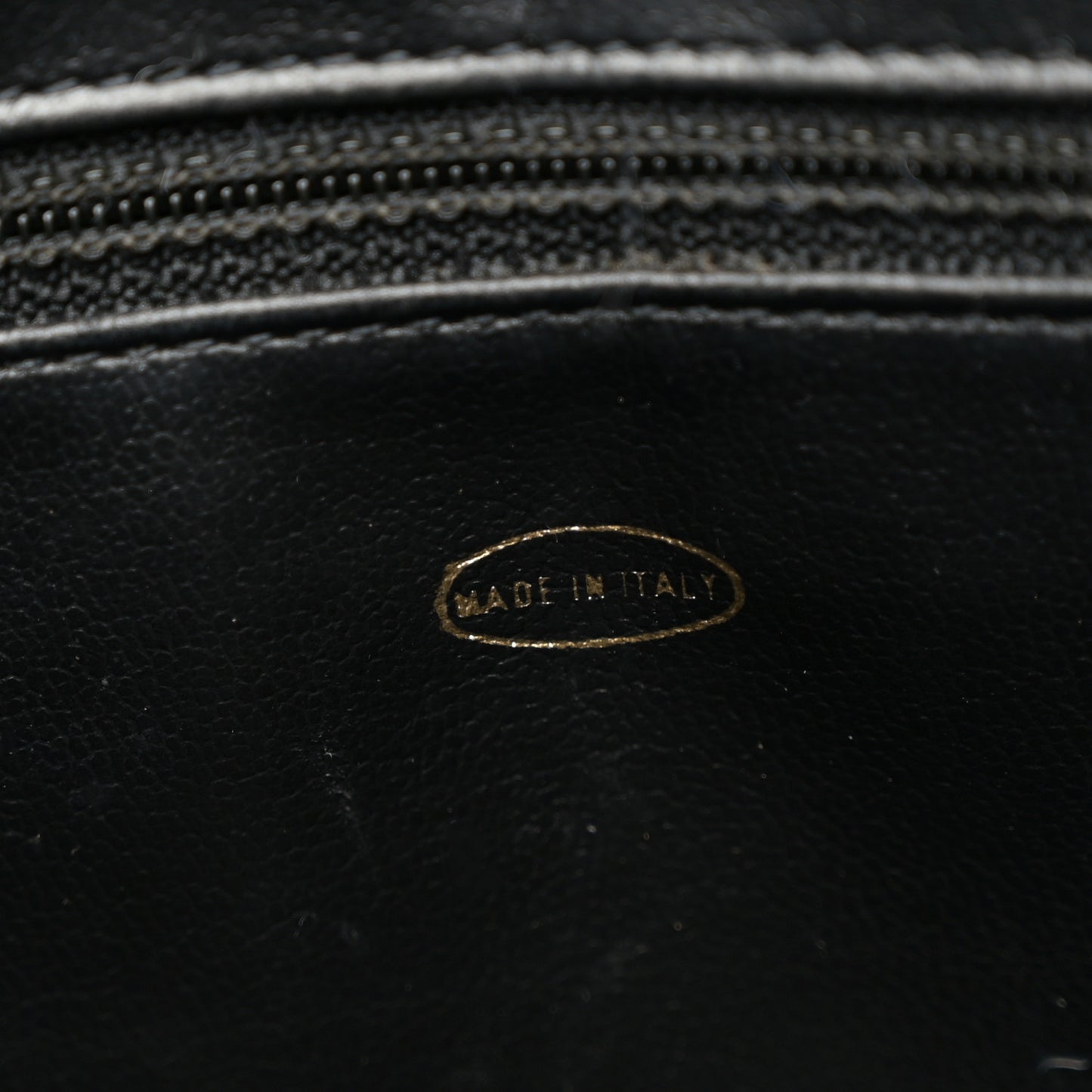 Lambskin Quilted Shoulder Bag Black