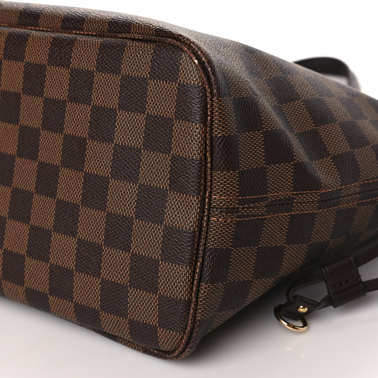 Damier Ebene Neo Neverfull MM Rose Ballerine