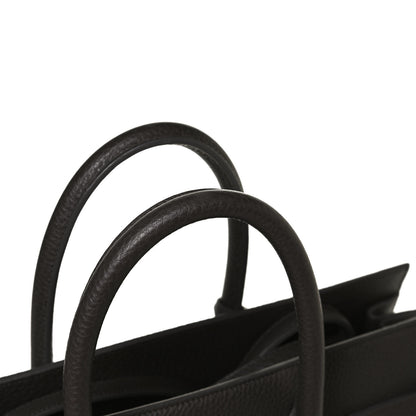 Saint Laurent Grained Calfskin Small Sac De Jour Charcoal 13 of 17
