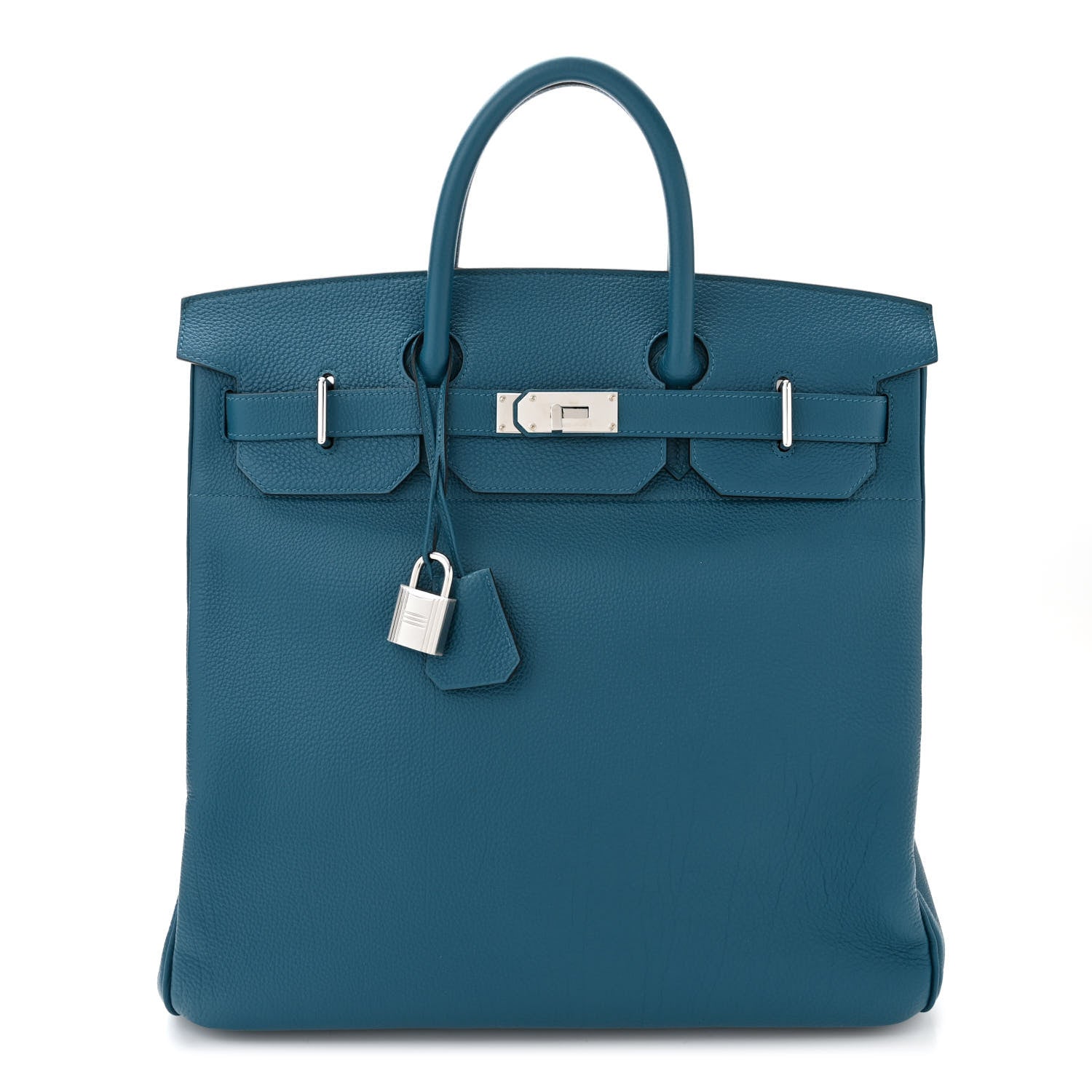Hermes Togo HAC Birkin 40 Bleu De Galice 1 of 10