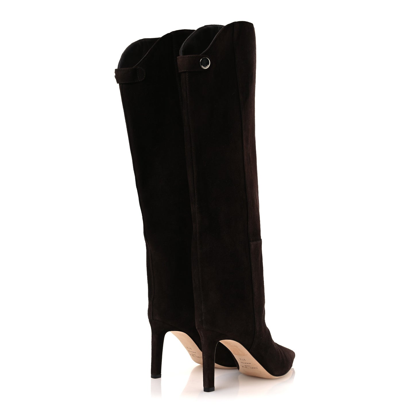 Suede Alizze 85 Knee High Boots 37.5 Chocolate