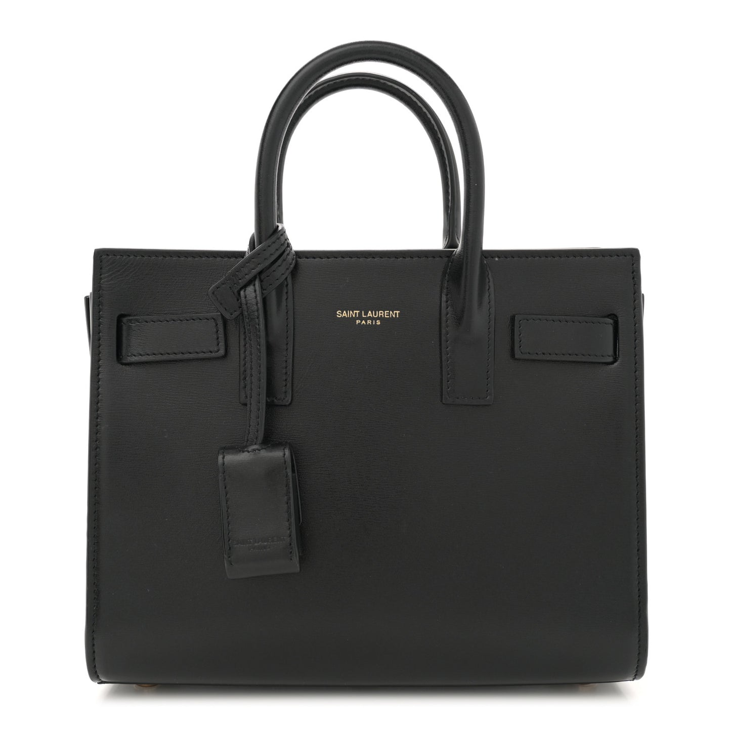 Calfskin Nano Sac De Jour Black