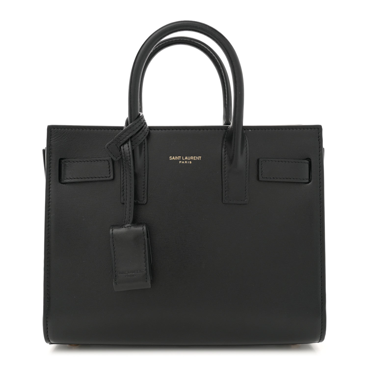 Saint Laurent Calfskin Nano Sac De Jour Black 1 of 11