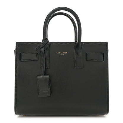 Saint Laurent Calfskin Nano Sac De Jour Black 1 of 11