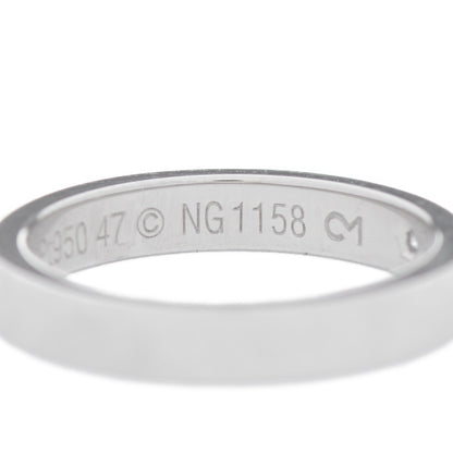 Cartier Platinum Diamond 3mm C De Cartier Wedding Band 47 4 4 of 7