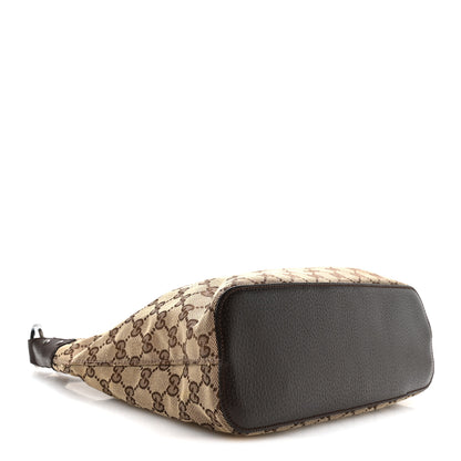 Gucci Monogram Shoulder Bag Dark Brown 4 of 10