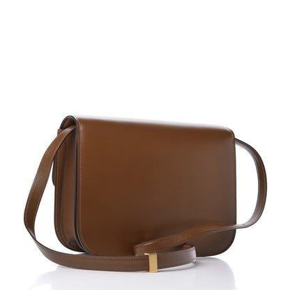 Celine Box Calfskin Medium Classic Box Flap Bag Camel 3 of 9