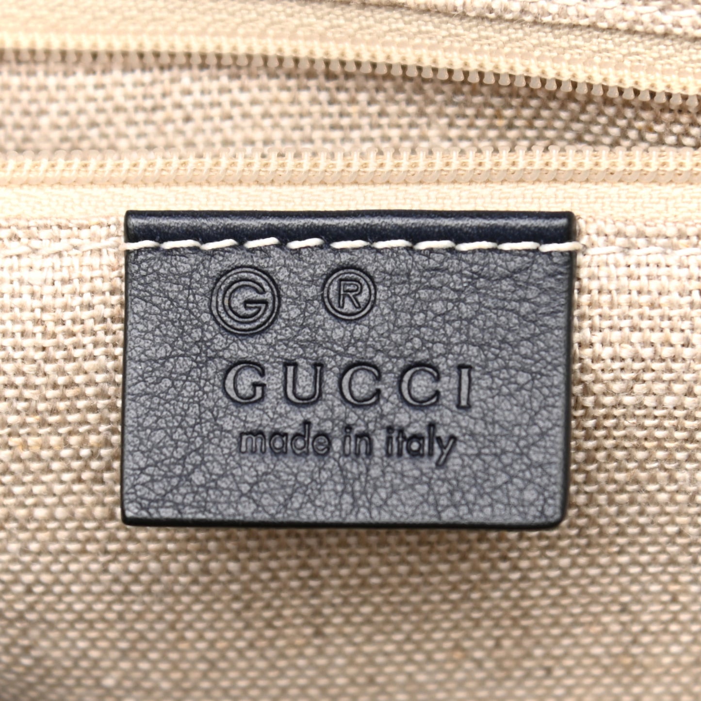 Microguccissima Medium Crossbody Bag Blue